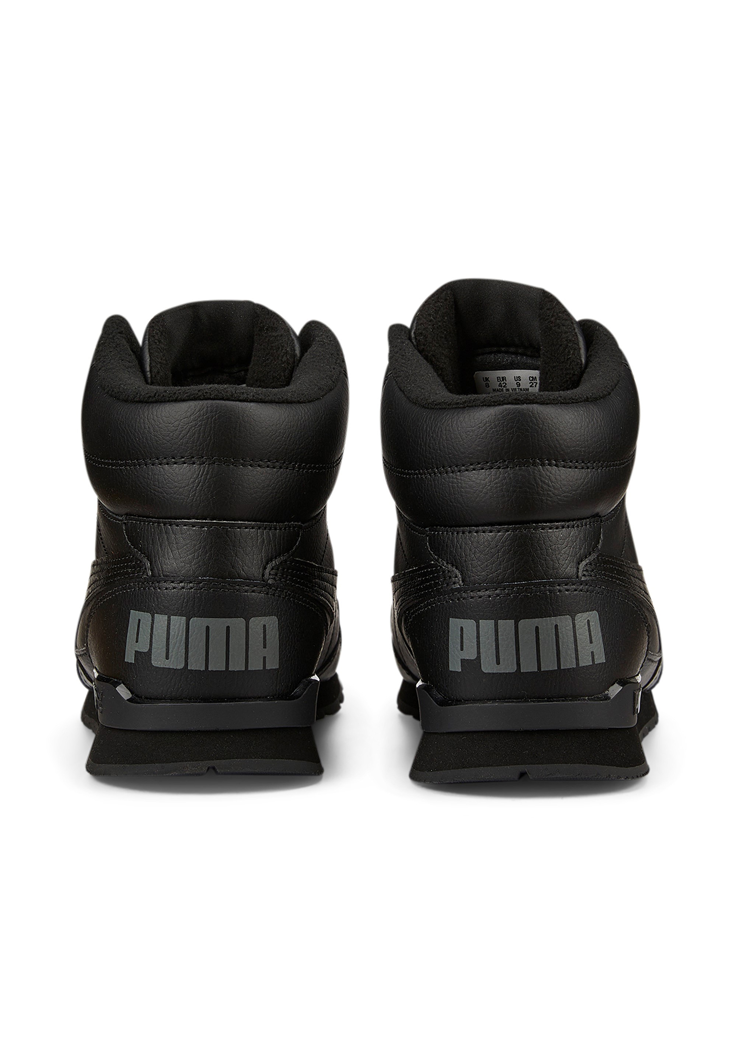 Puma ST RUNNER V3 MID L Herren Sneaker Winterschuhe 387638 01 schwarz