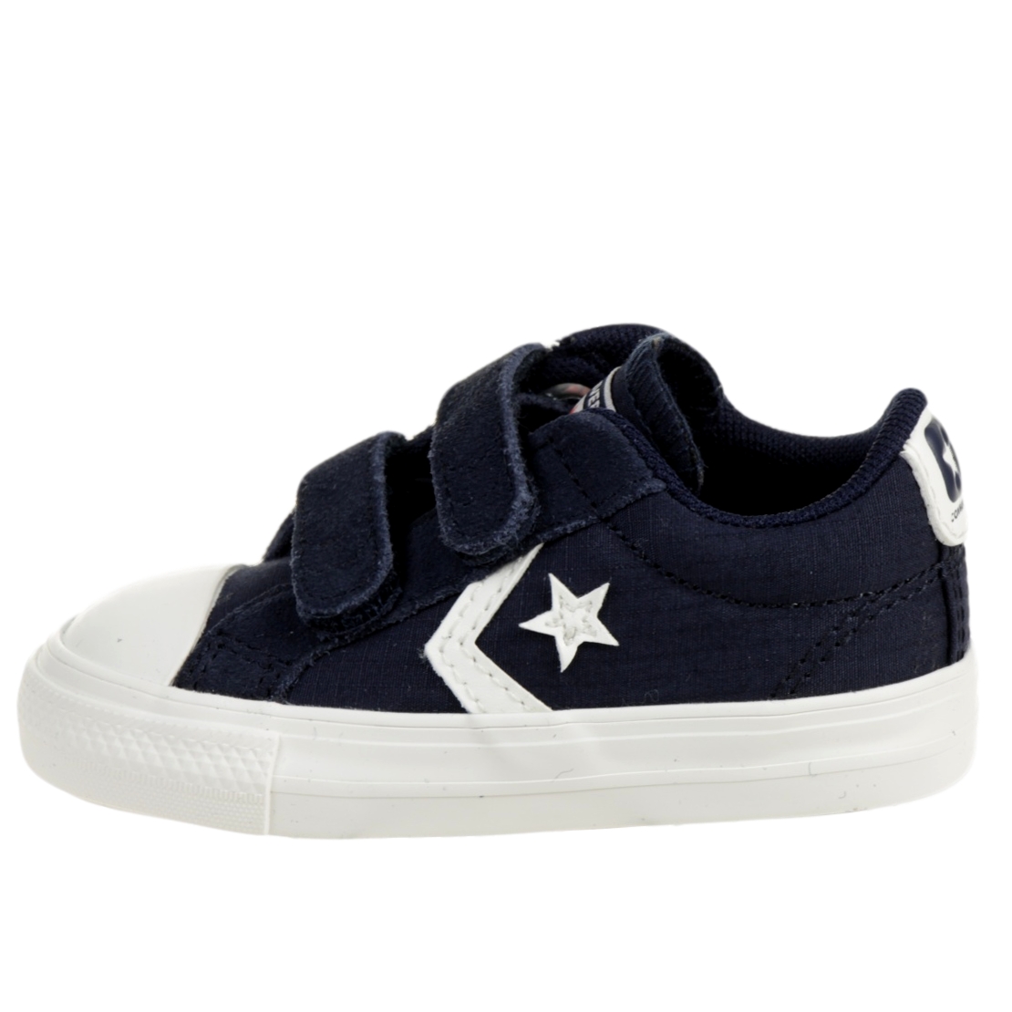 Converse CTAS 2V OX Ripstop Easy-On Star Player Low Top Kinder Sneaker 767550C Blau