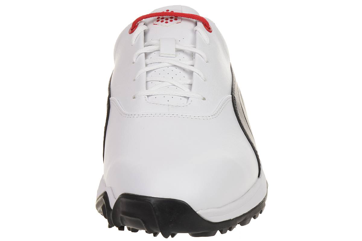 Puma Golf Ace Leather Herren Golfschuhe Golf 188658 01 white