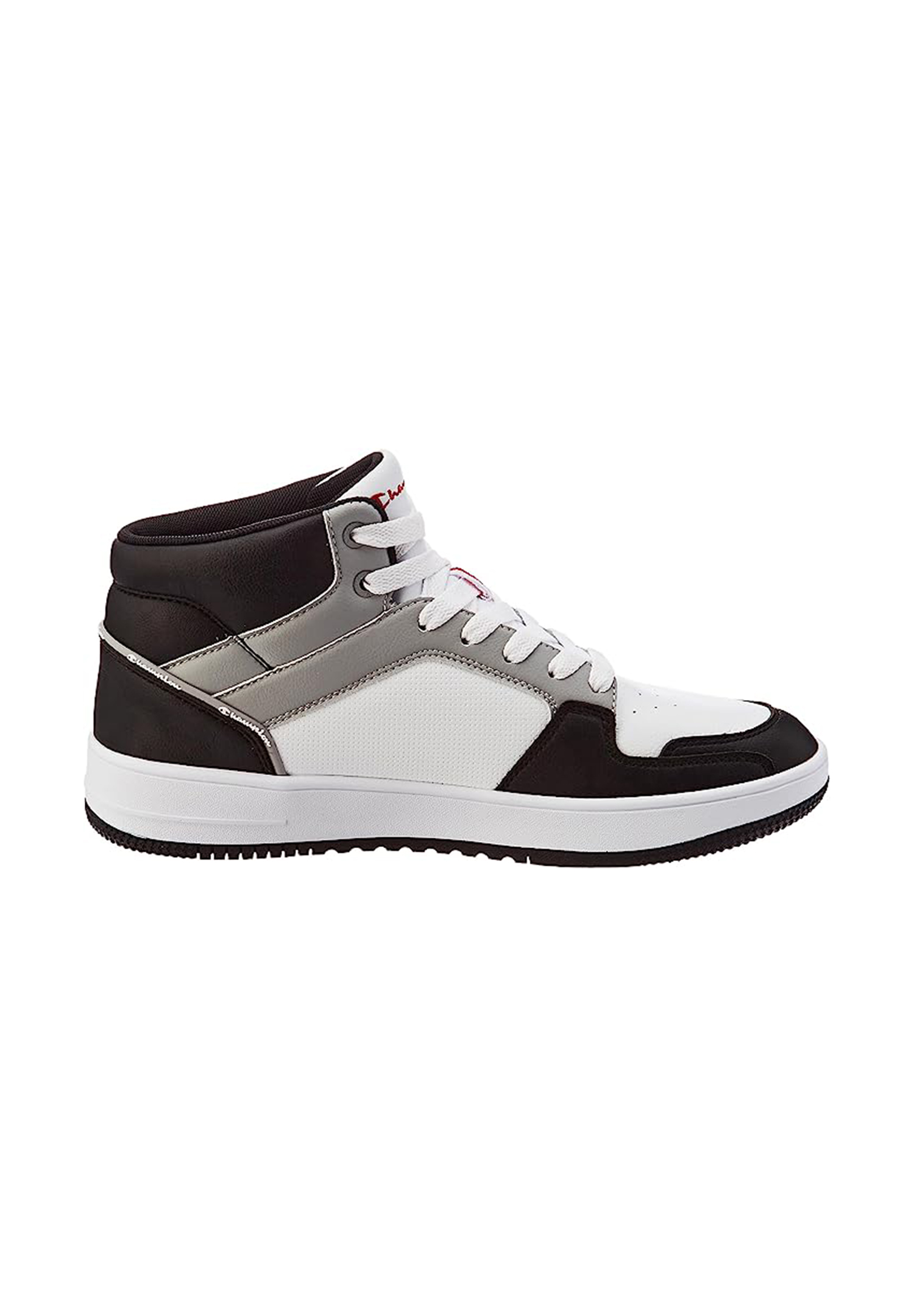 Champion REBOUND 2.0 MID Herren Sneaker S21907-CHA-WW014  weiß/schwarz/grau