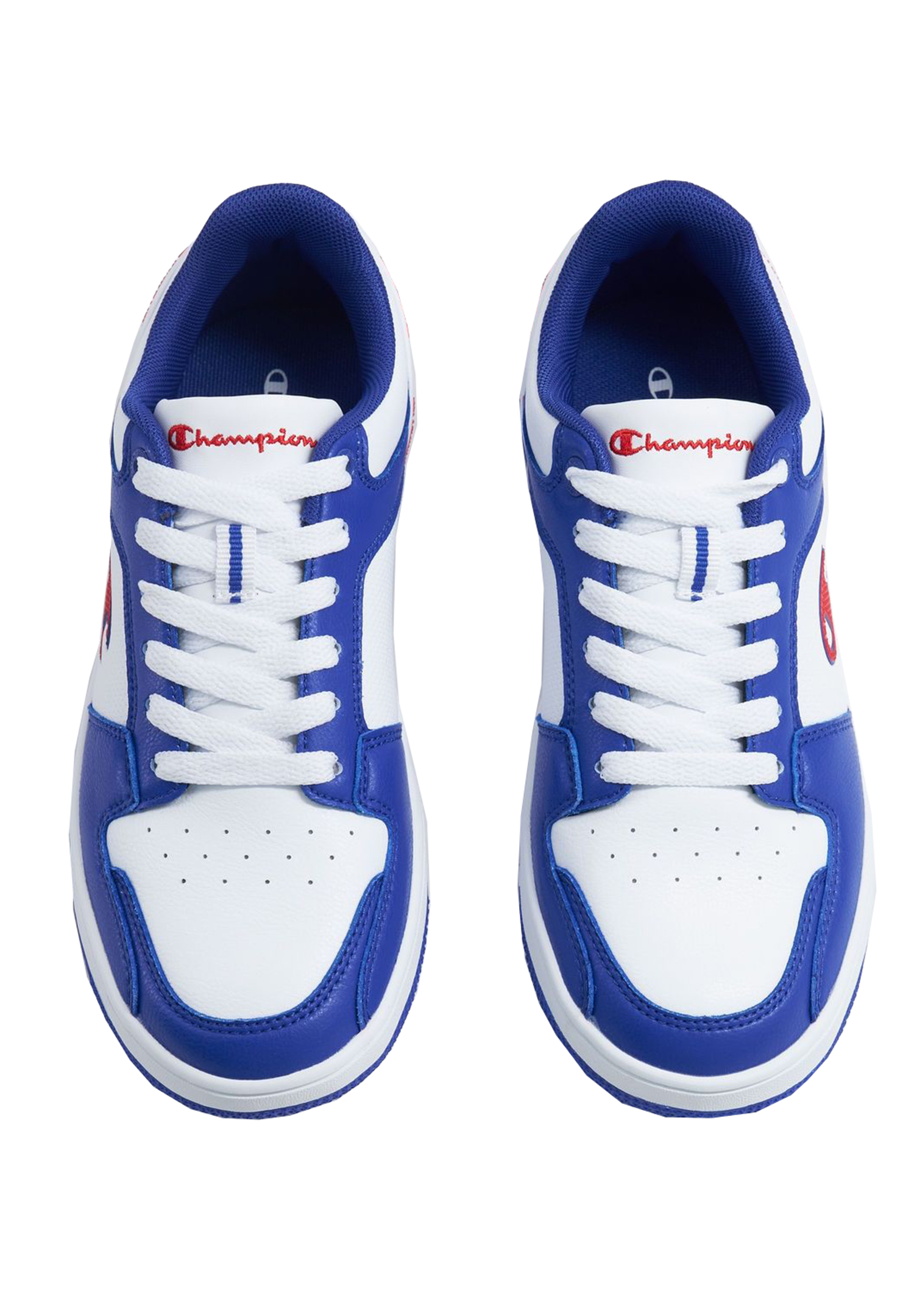 Champion REBOUND 2.0 LOW B GS Sneaker S32415-CHA-WW018 weiß/blau/rot