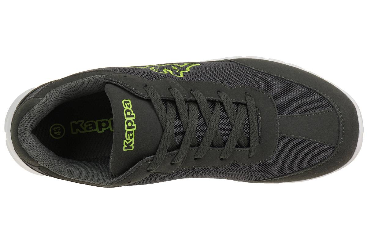 Kappa Rocket Sneaker unisex grau weiß Turnschuhe Schuhe 242130/1633