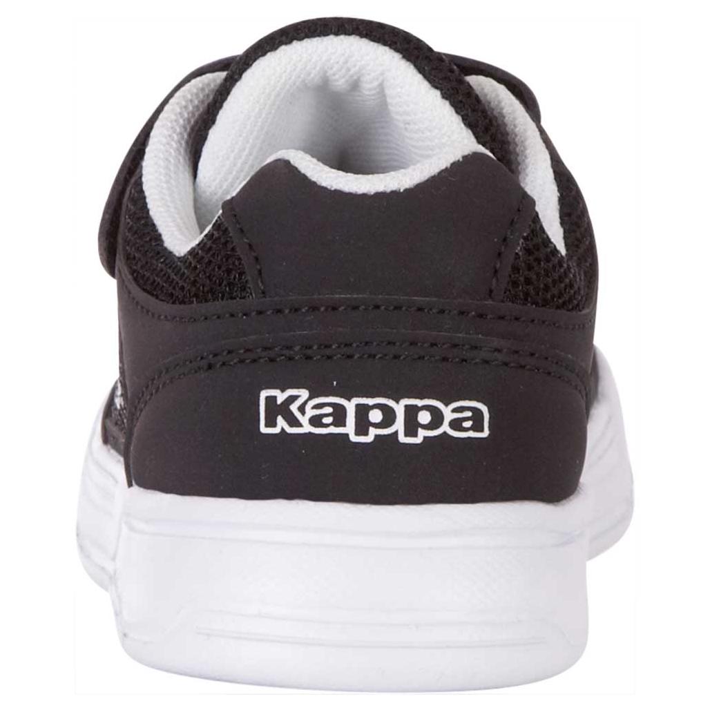 Kappa Unisex Kinder Sneaker Turnschuh 260779 Schwarz