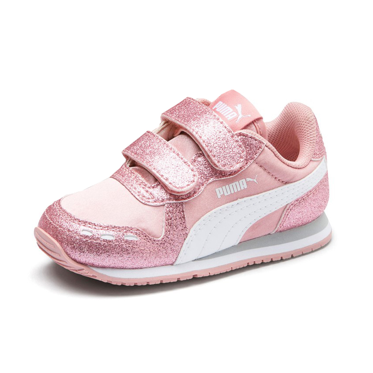 PUMA Cabana Racer Glitz V PS Inf Sneaker Schuhe Baby Mädchen Rosa 370986 02