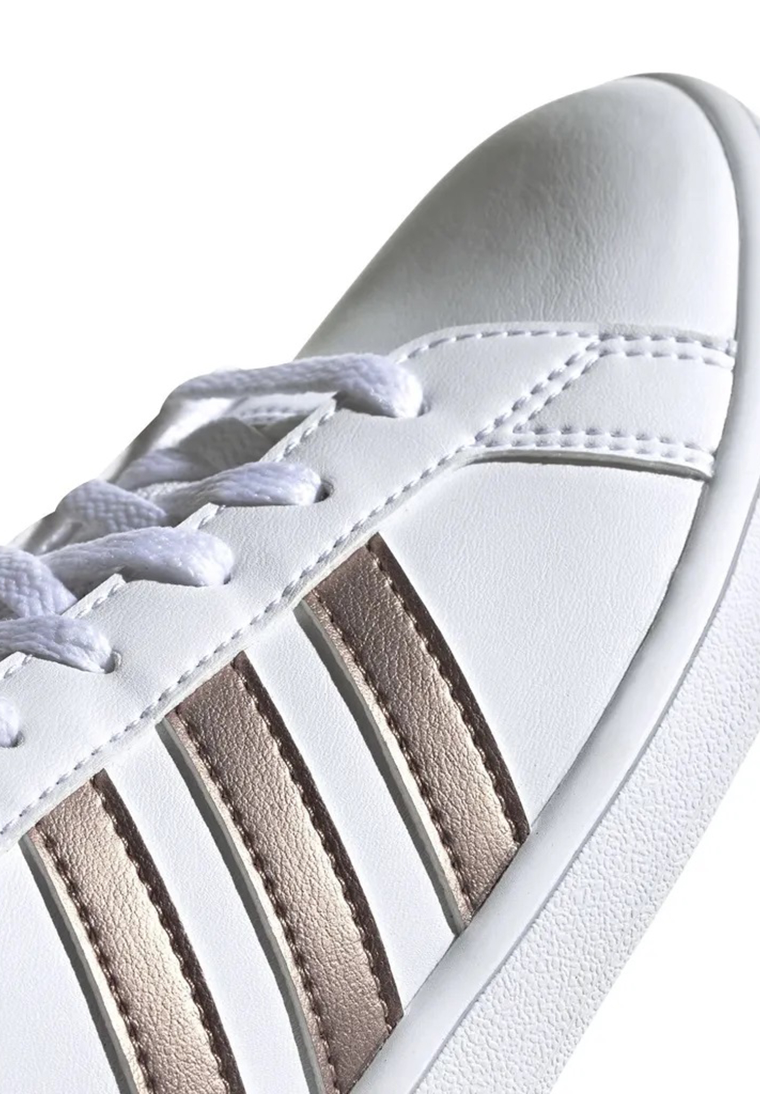 Adidas Grand Court K Kinder Unisex Sneaker weiss EF0101