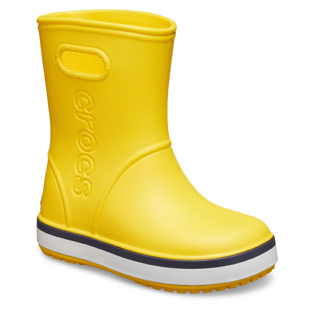 Crocs Crocband Rain Boot Kinder Gummistiefel Regenstiefel 205827 Gelb 