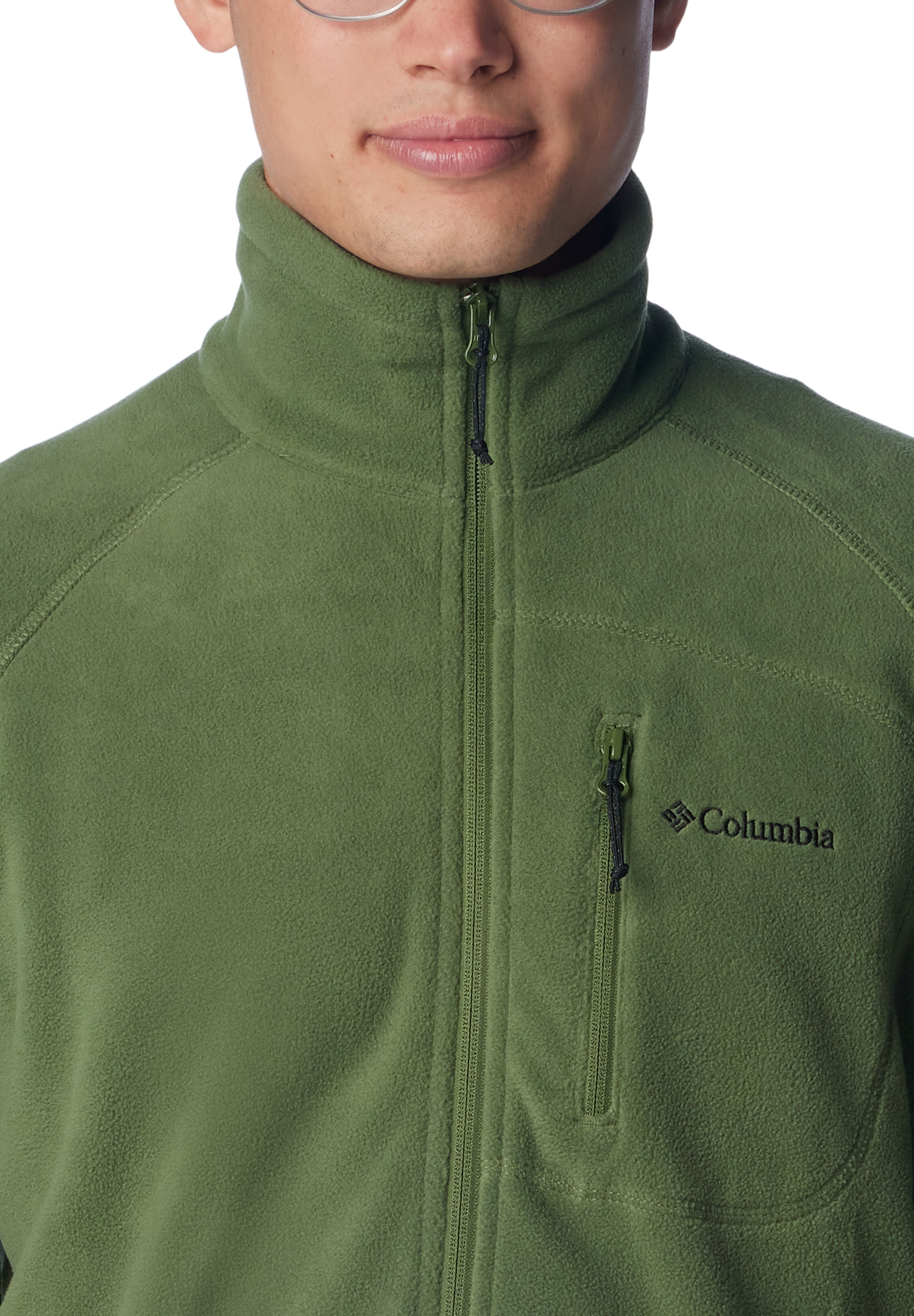 Columbia Fast Trek II Full Zip Fleece Jacket dunkelgrün  