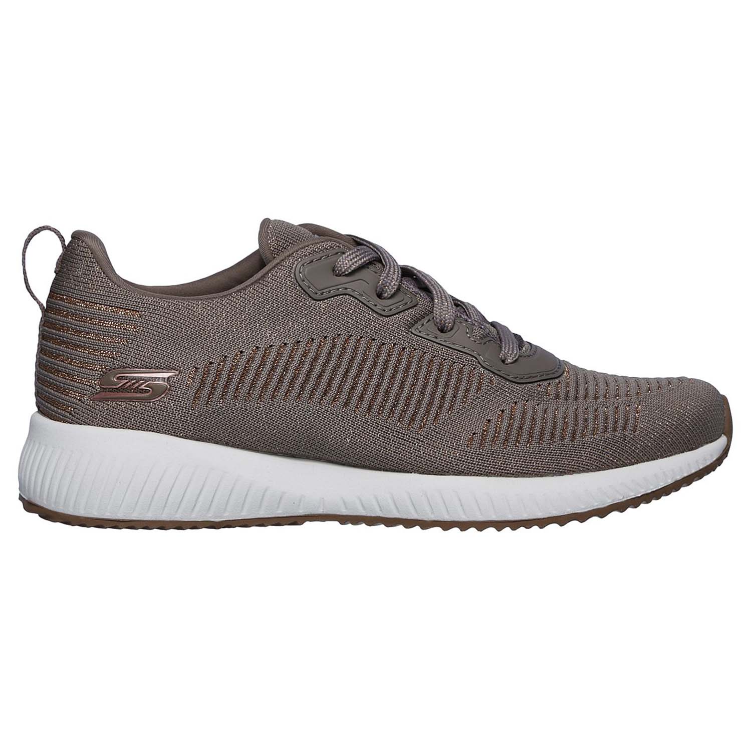 Skechers BOBs Sport BOBS SQUAD GLAM LEAGUE Sneakers Damen Schuhe taupe