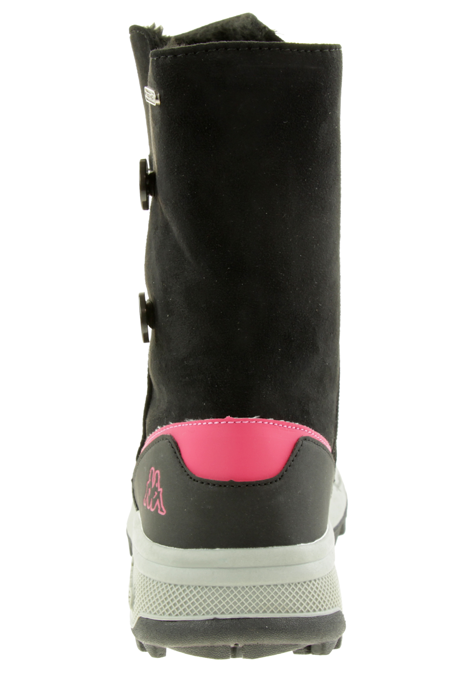Kappa Damen Kids Stiefelette Winterschuh Boots 260901T schwarz pink