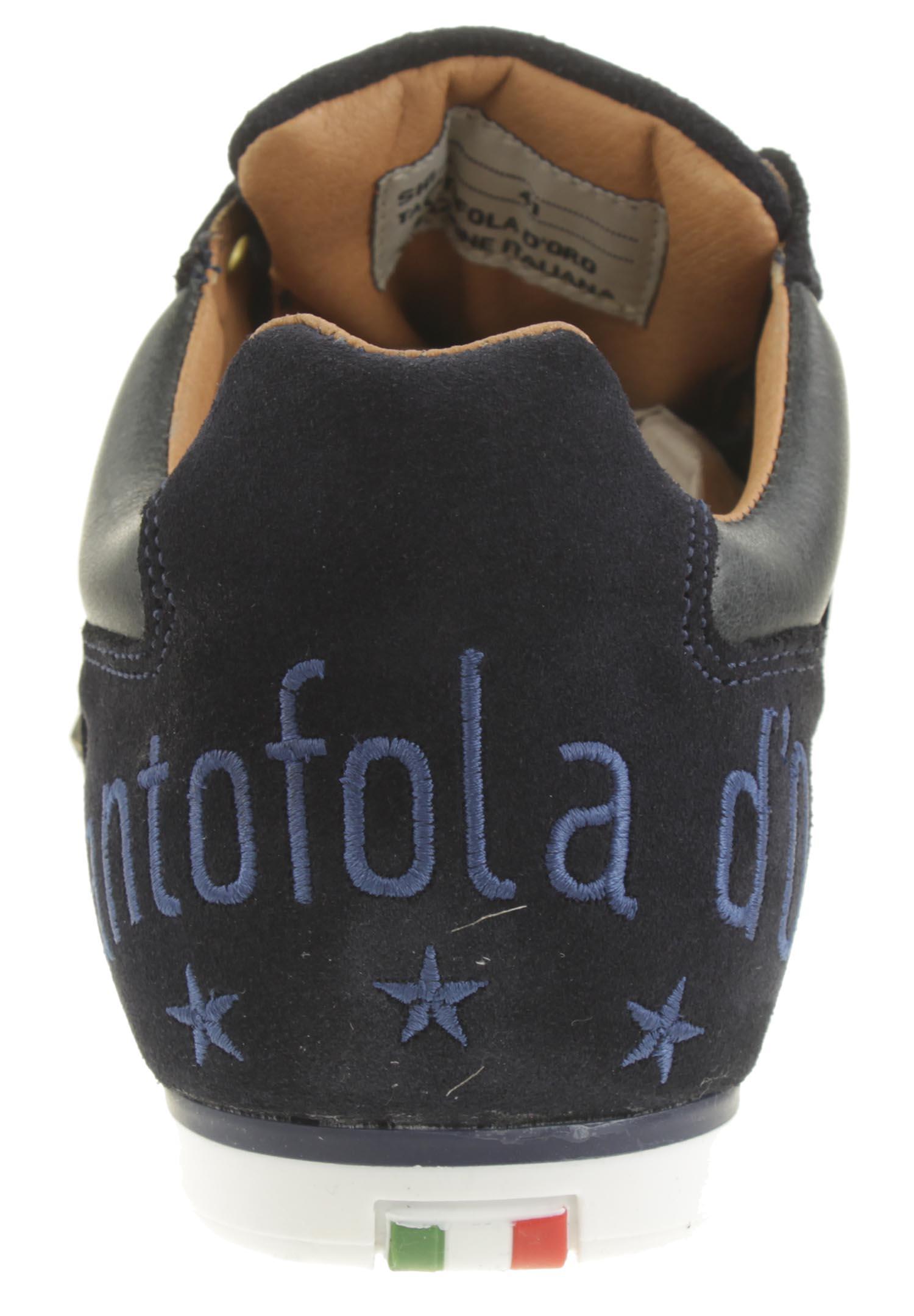 Pantofola d' Oro IMOLA UOMO LOW Herren Leder Sneaker 10221033 Blau