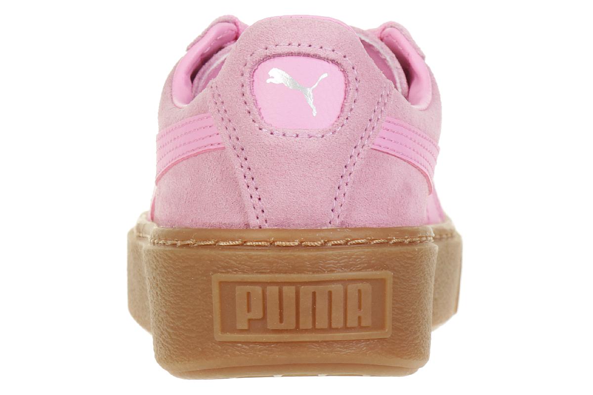 Puma Suede Platform Jr. Damen Kinder Sneaker Schuhe Leder 363663 02