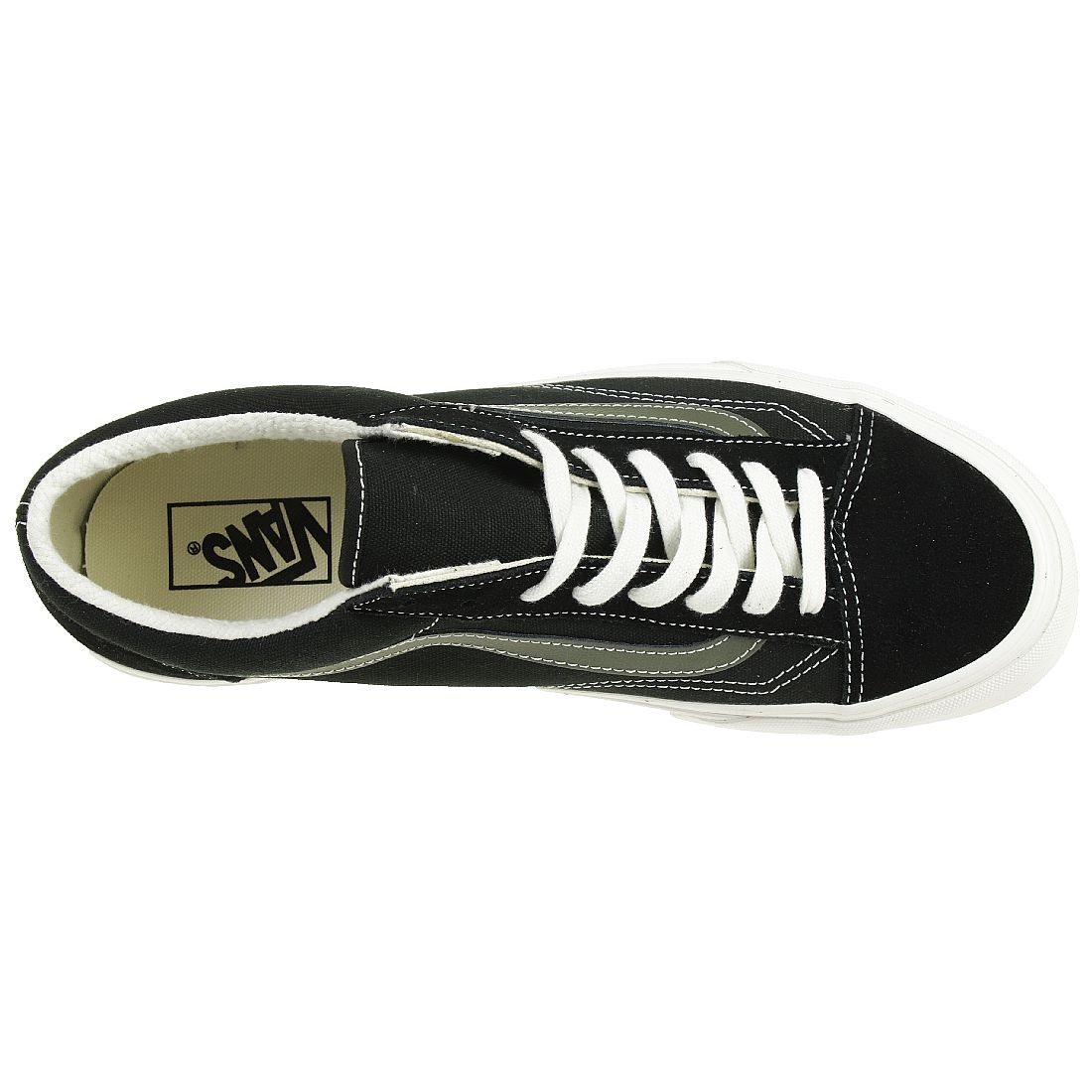 VANS Style 36 Sneaker Skater Unisex canvas/Leder Sneaker Vintage Sport black