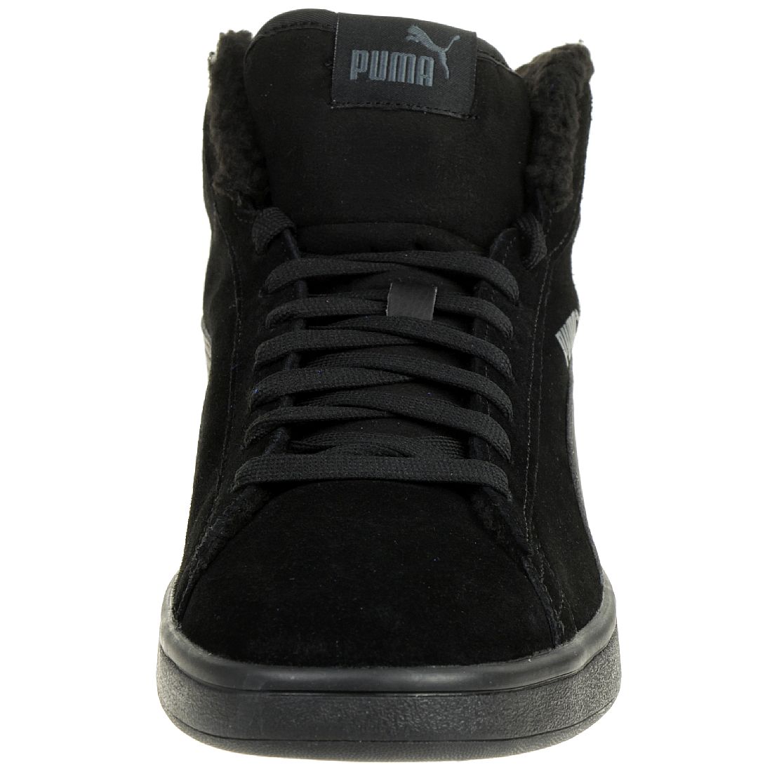 Puma Smash v2 Mid WTR Unisex Sneaker Schuh schwarz gefüttert 366810 01