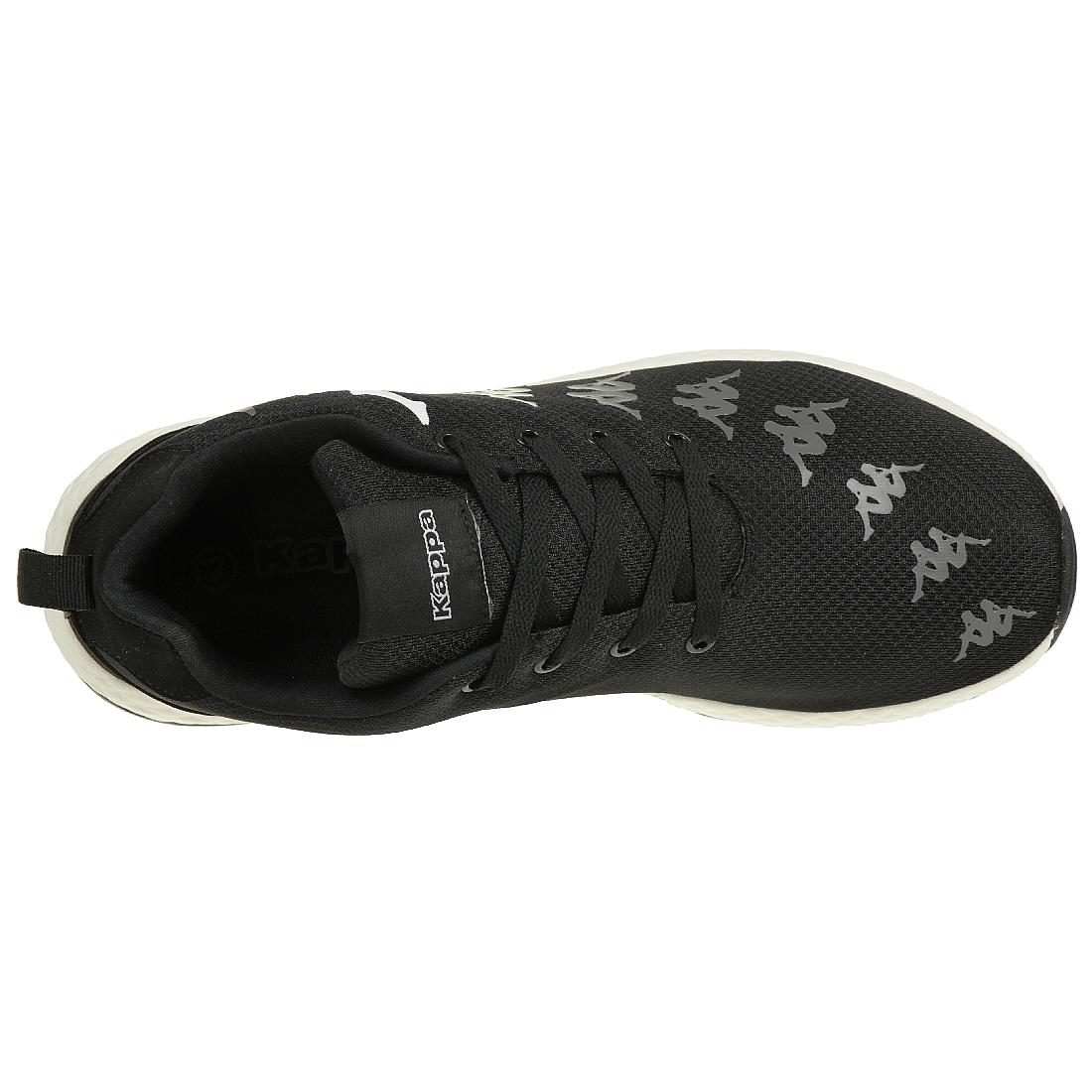 Kappa Unisex Sneaker 242617 schwarz / weiss