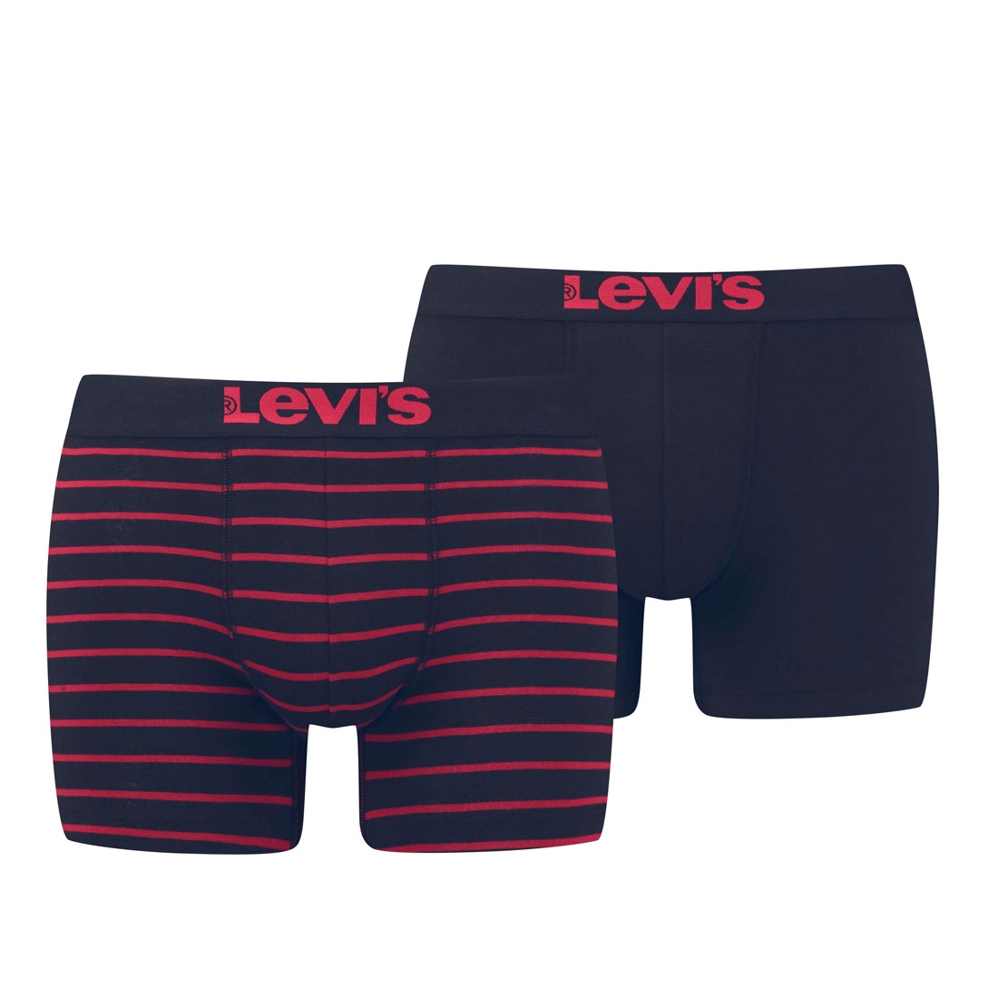 2er Pack Levis Men Vintage Stripe YD B Boxer Brief Boxershorts Unterhose Pant Unterwäsche