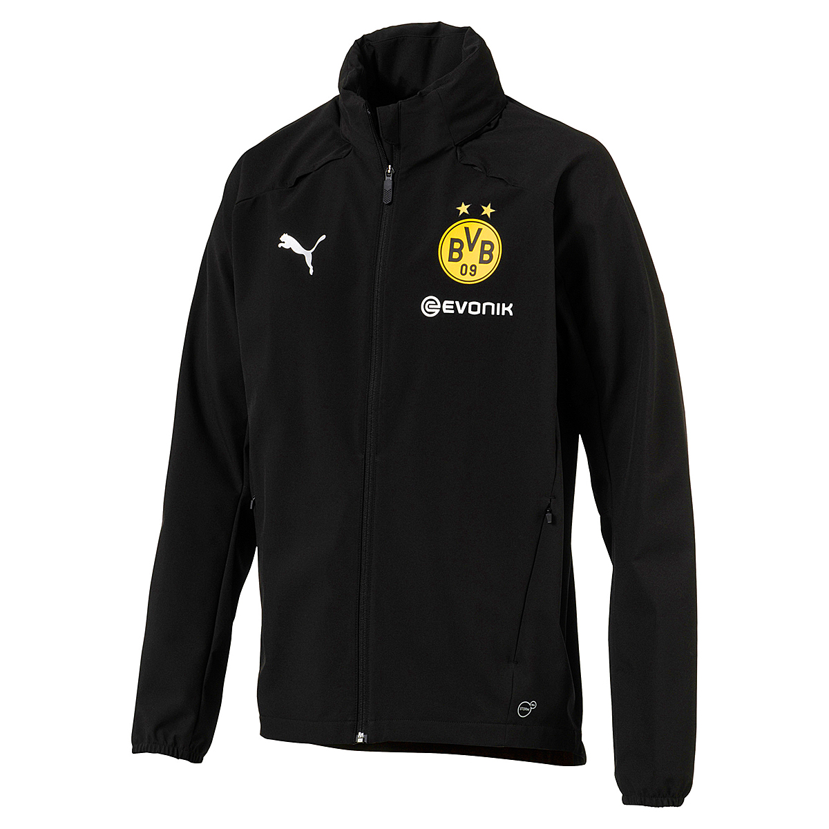 Puma BVB Rain Jacket with Sponsor Logo Herren Regenjacke Borussia Dortmund Evonik 2018/2019