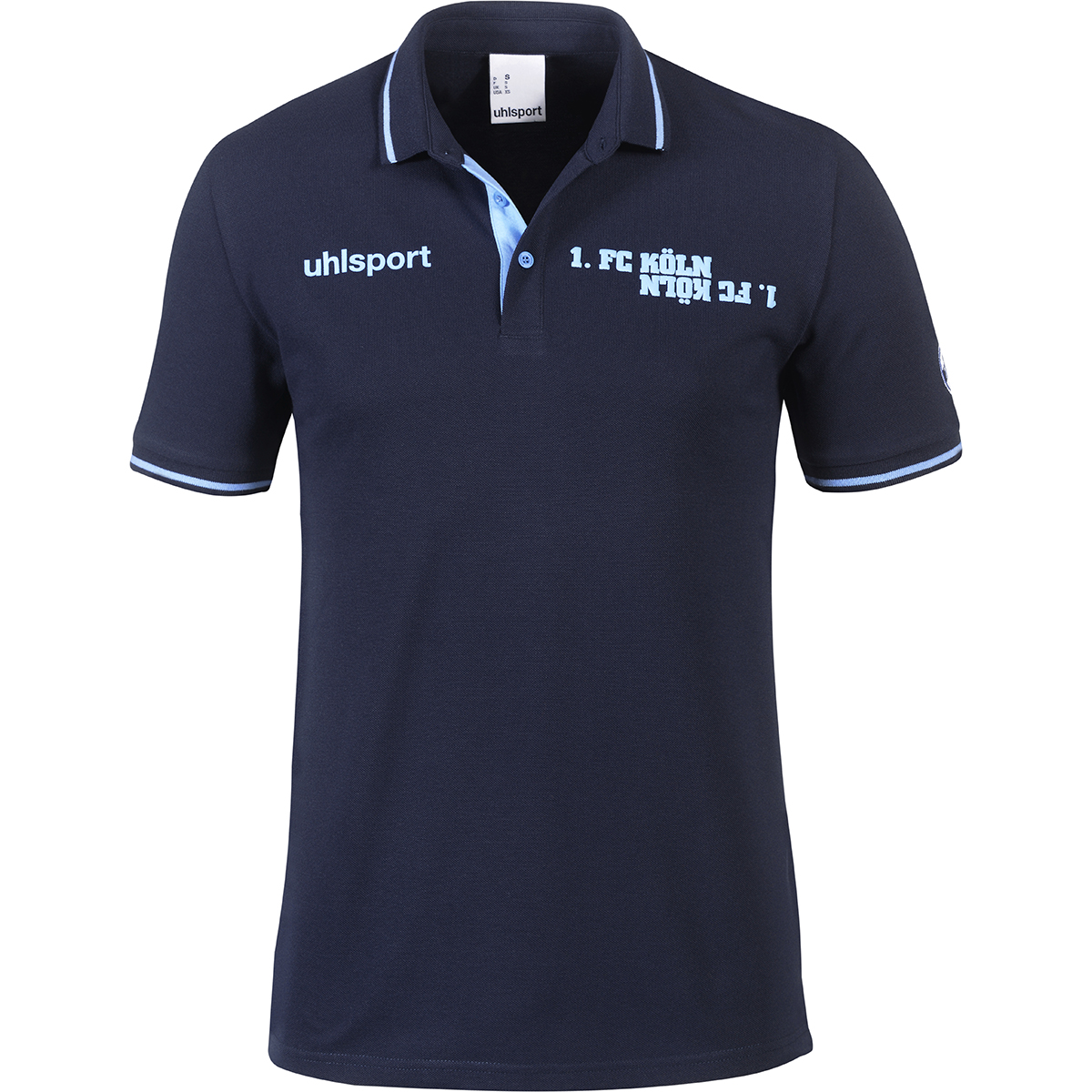 Uhlsport Herren 1.FC Köln Sportswear Polo Shirt 19/20 Blau