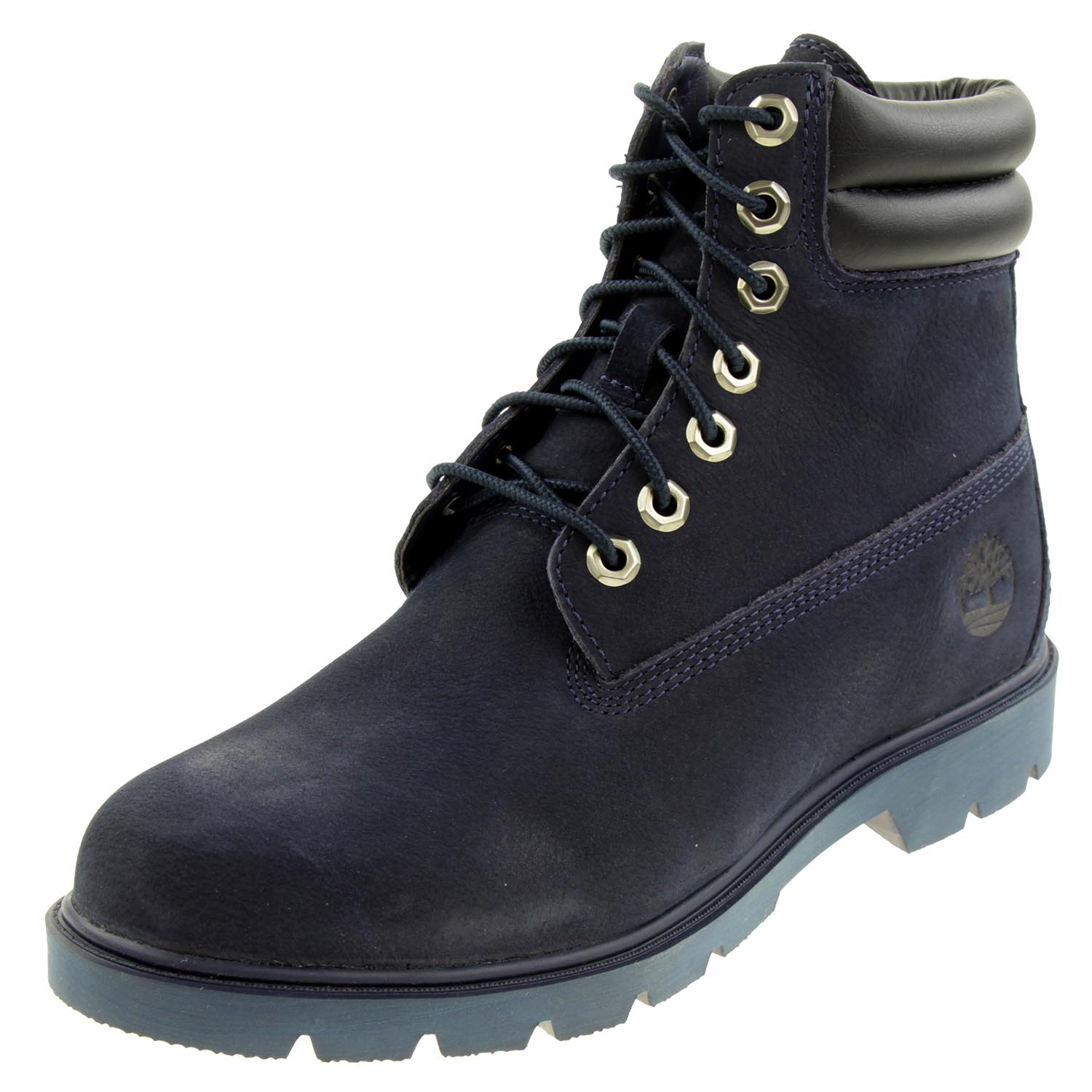 Timberland 6-Inch Basic Herren Stiefel Boots Waterproof navy Nubuck