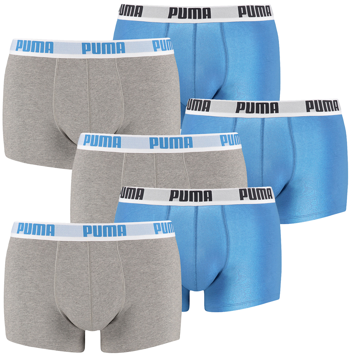 6 er Pack Puma Short Boxer Boxershorts Herren Pant Unterwäsche kurz