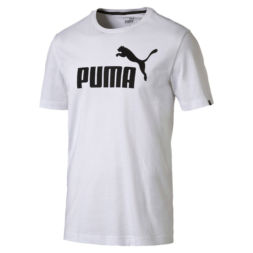 PUMA Herren ESS Essential No.1 Logo Tee T-Shirt Keeps You Dry