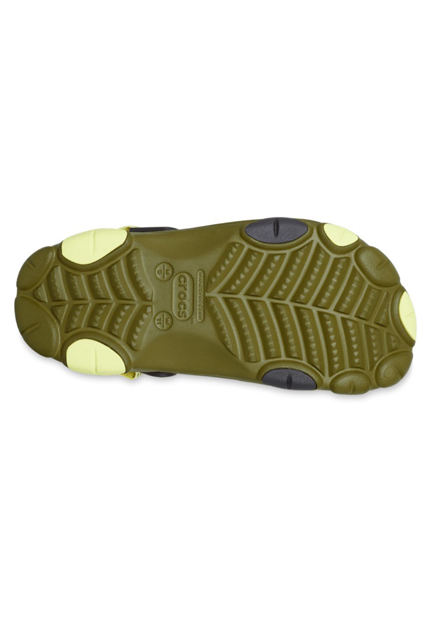 Crocs Classic All Terrain Clog Roomy Fit Unisex Sandale Hausschuh 206340 grün