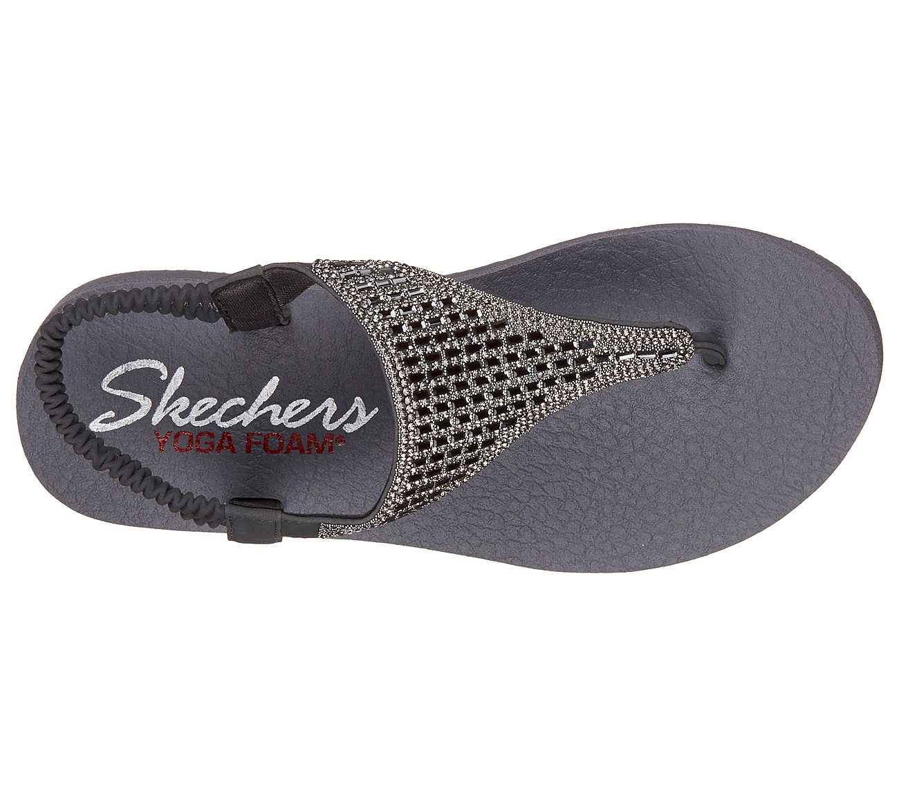 Skechers Cali MEDITATION ROCK CROWN Sandalen/Zehentrenner Damen Schuhe Grau