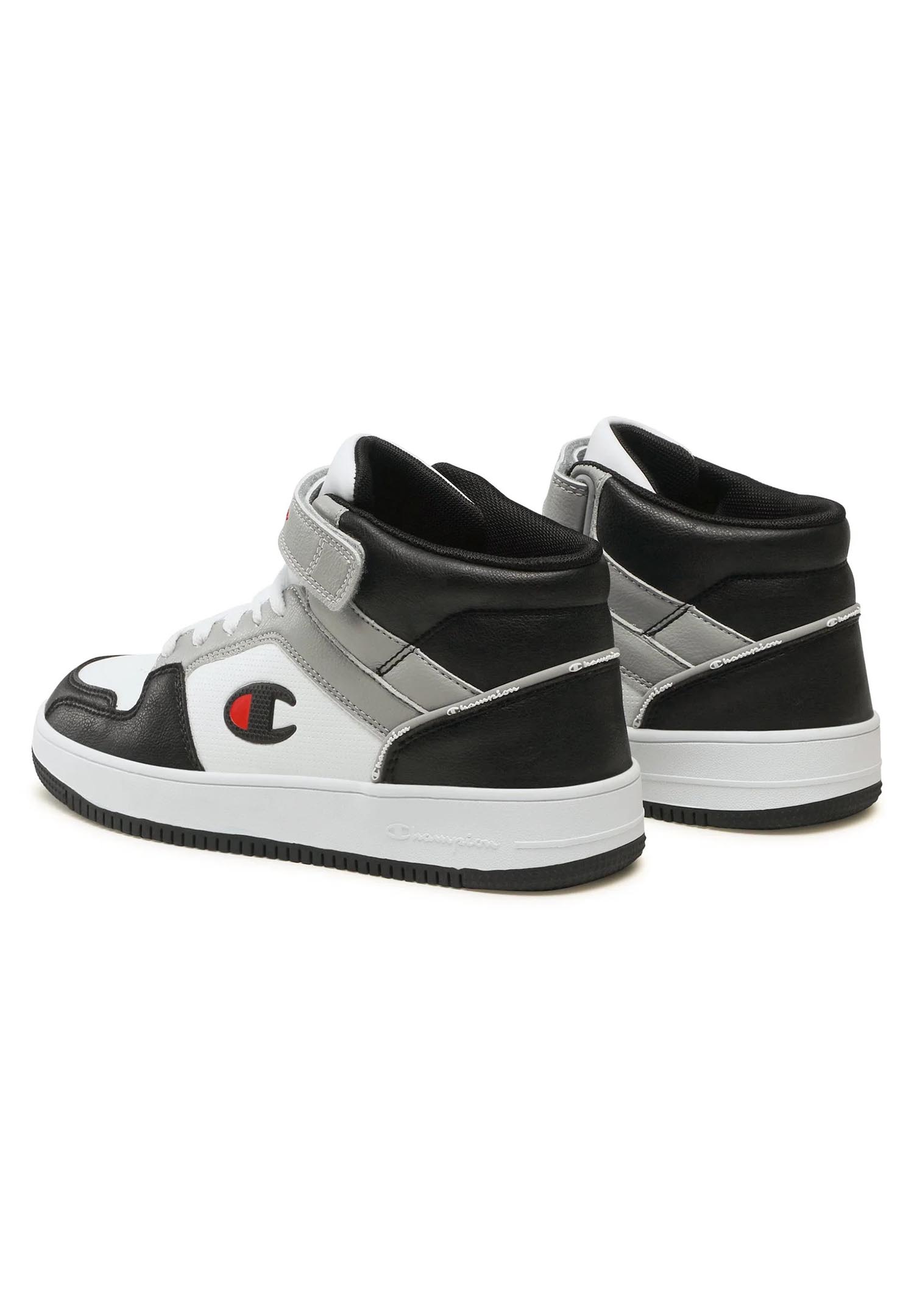 Champion REBOUND 2.0 MID B GS Kinder Sneaker S32413-CHA-WW014 weiss/grau/ schwarz
