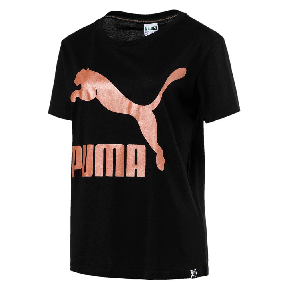 PUMA Damen Archive Logo Tee Trend T-Shirt Big Logo
