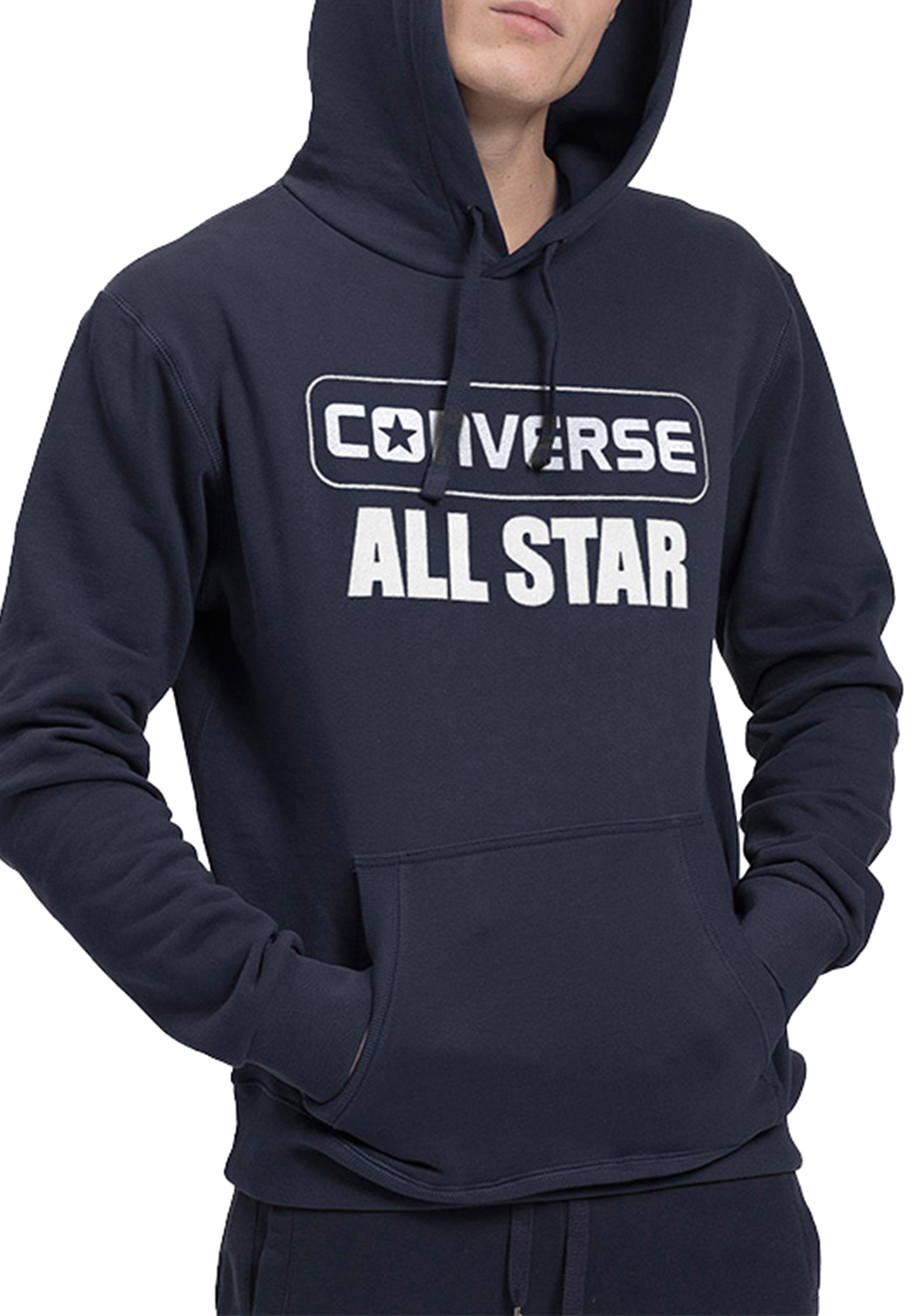 Converse Herren All Star Hoodie Sweatshirt 10023305 navy