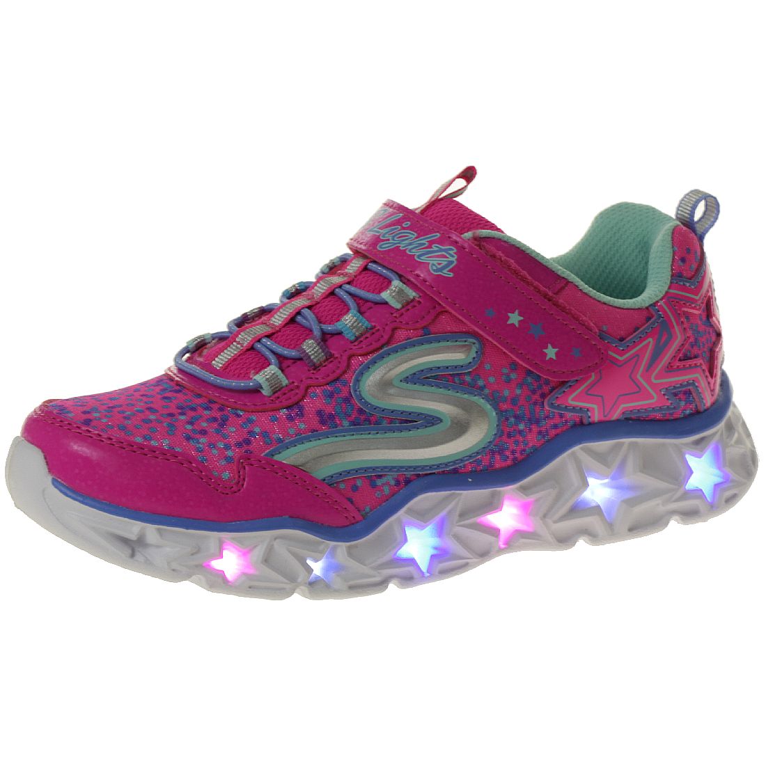 Skechers S Lights Galaxy Lights Kinder Sneaker Schuhe Mädchen LED 