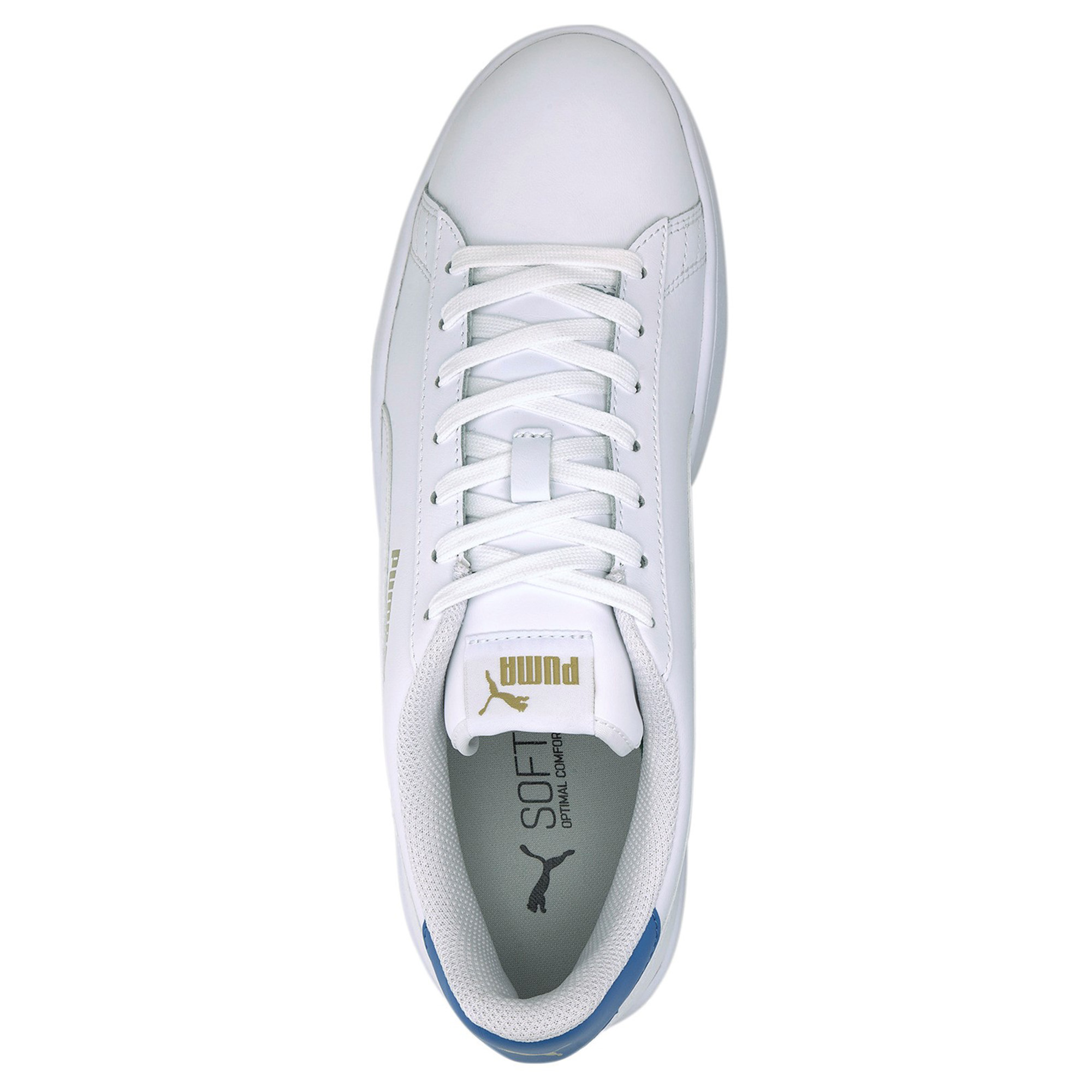 Puma Smash v2 L Unisex Sneaker Sportschuh 365215 Weiß