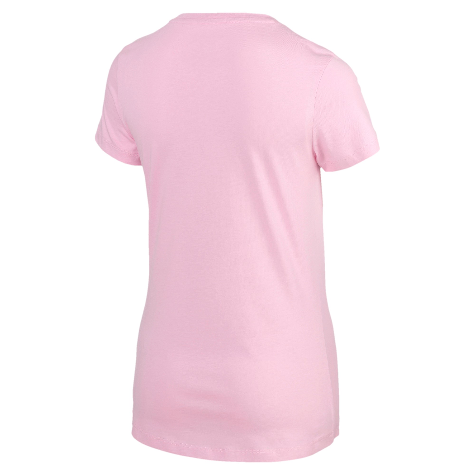 PUMA Damen Essential Logo Tee T-Shirt Pale Pink 853455 21