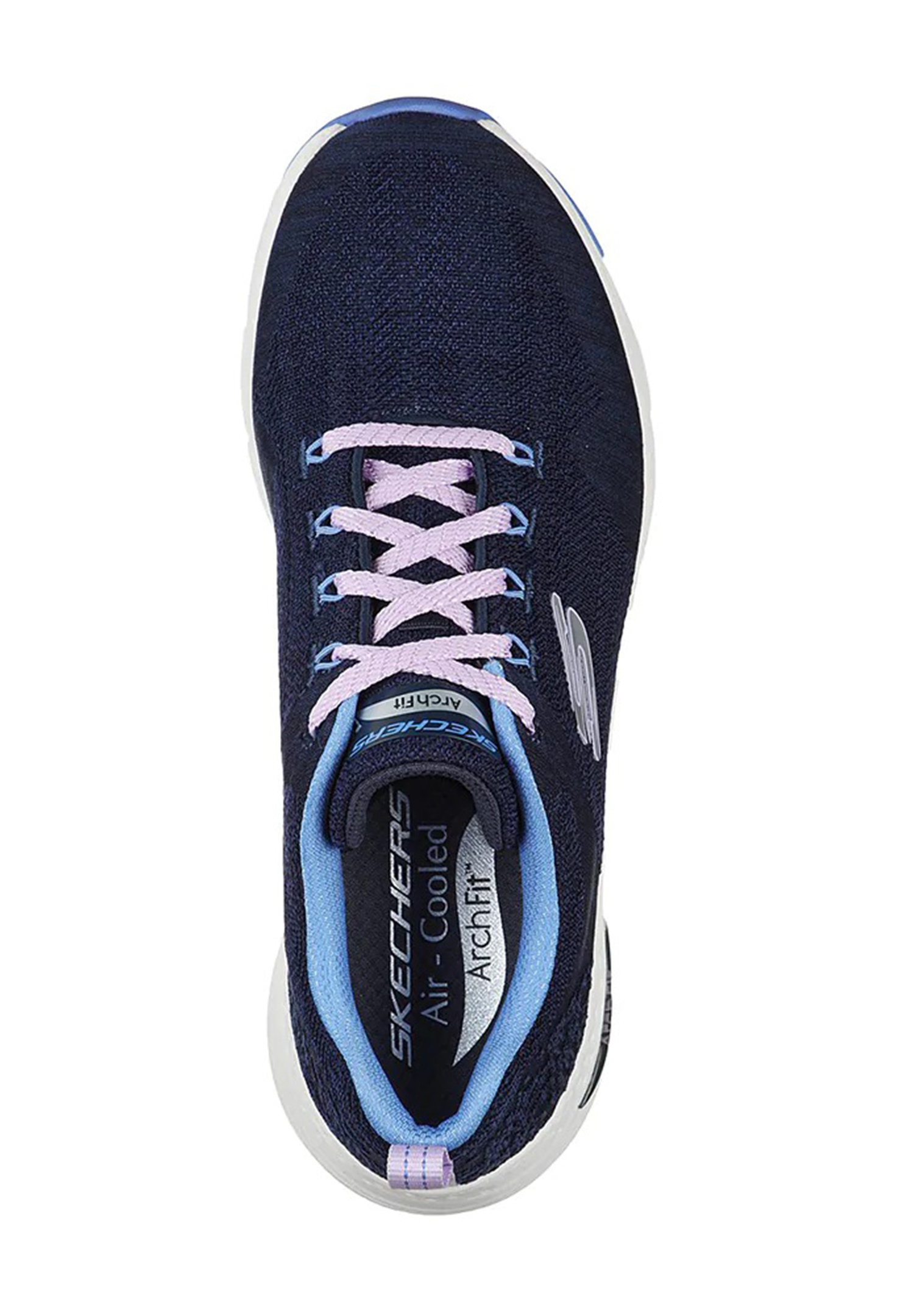 Skechers Arch Fit - COMFY WAVE Damen Sneaker 149414 NVBL blau