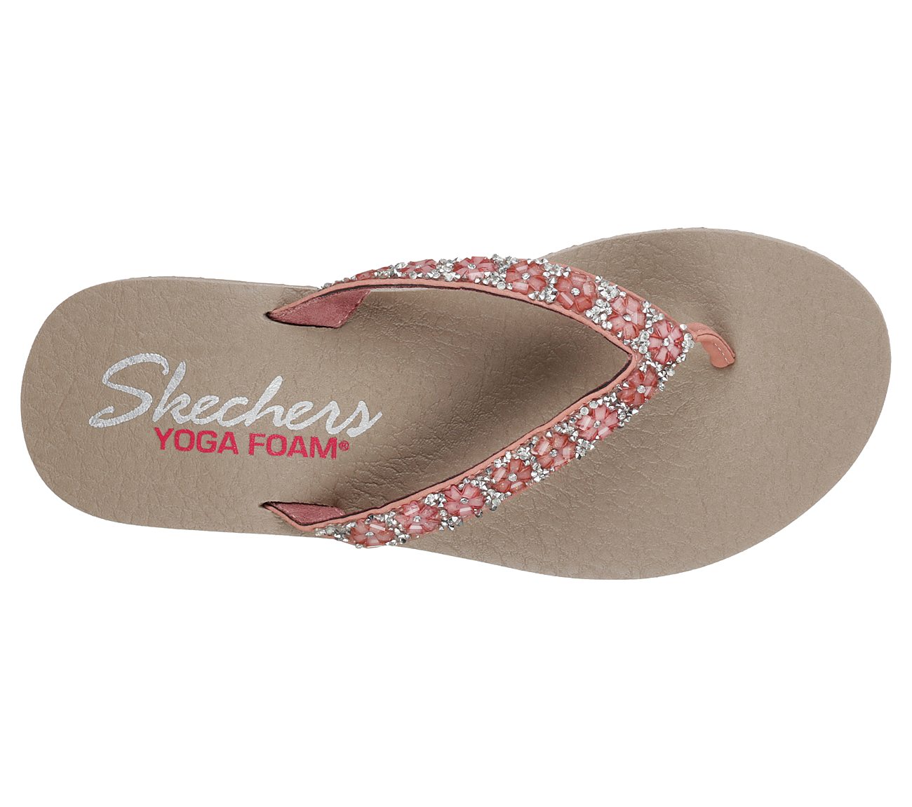 Skechers Cali MEDITATION DAISY DELIGHT Sandalen/Zehentrenner Damen Schuhe Pink