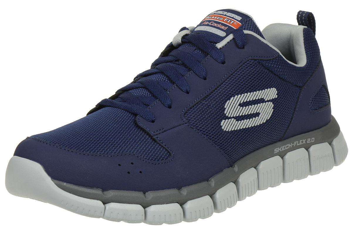 Skechers Skech Flex 2.0 Herren Sneaker Fitness Schuhe 52618 NVGY