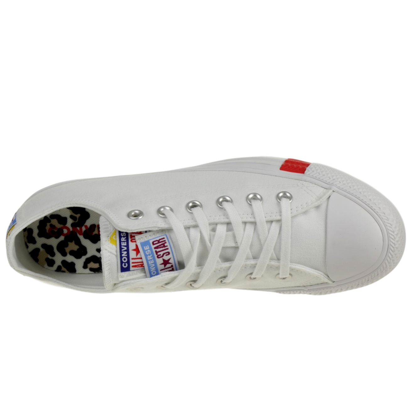 Converse CTAS Ox Twisted Classic Unisex Chucks Sneaker 166737C Weiß