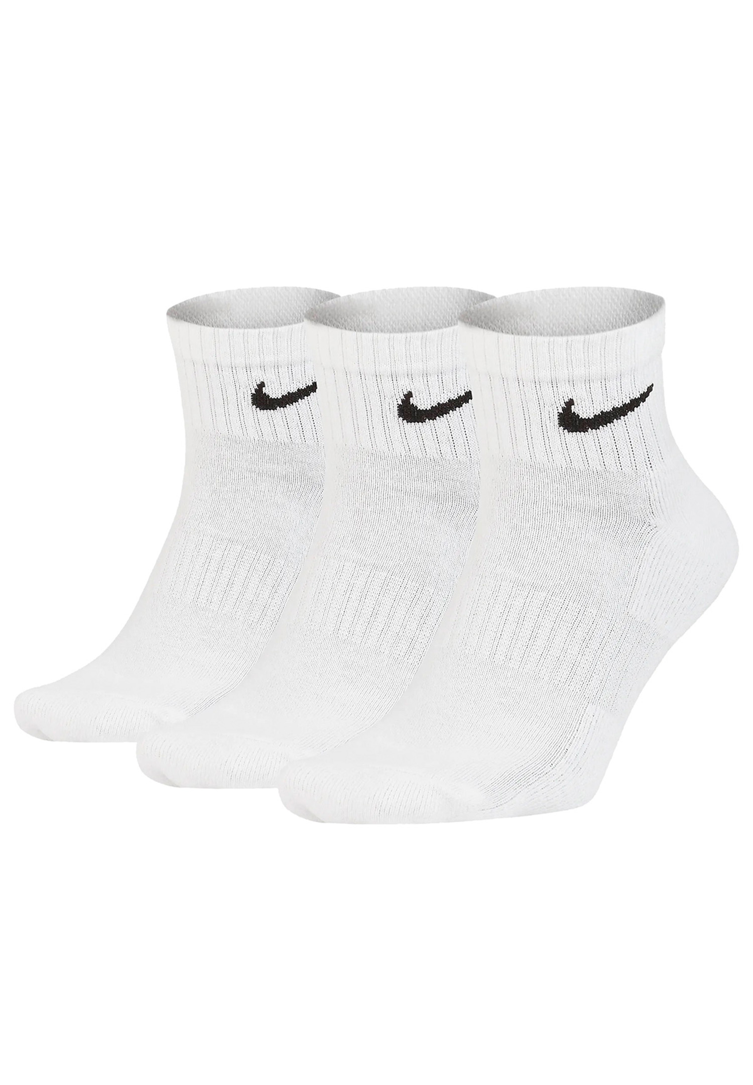 3 Paar Nike Cotton Cushioned Ankle Sneaker Quarter Socken SX7667