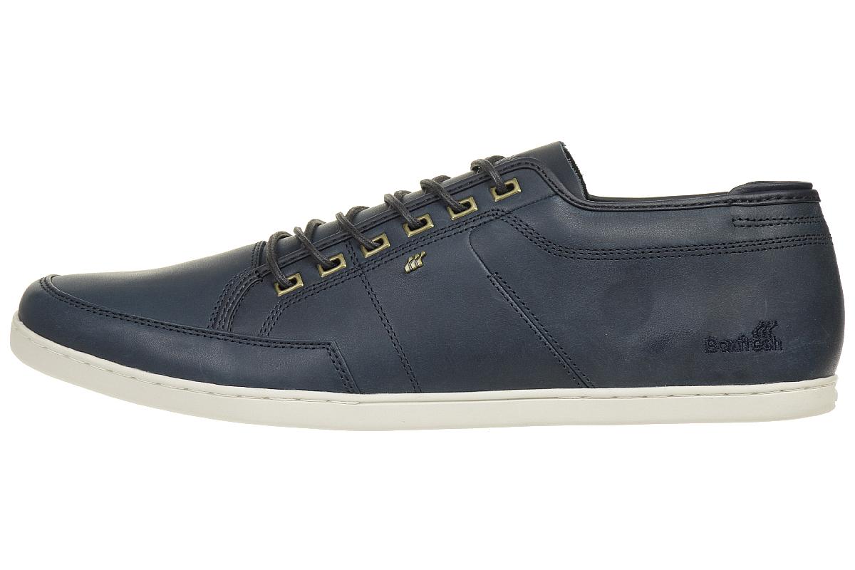 Boxfresh Sparko LEA Herren Sneaker Schuhe Leder E14855 blau