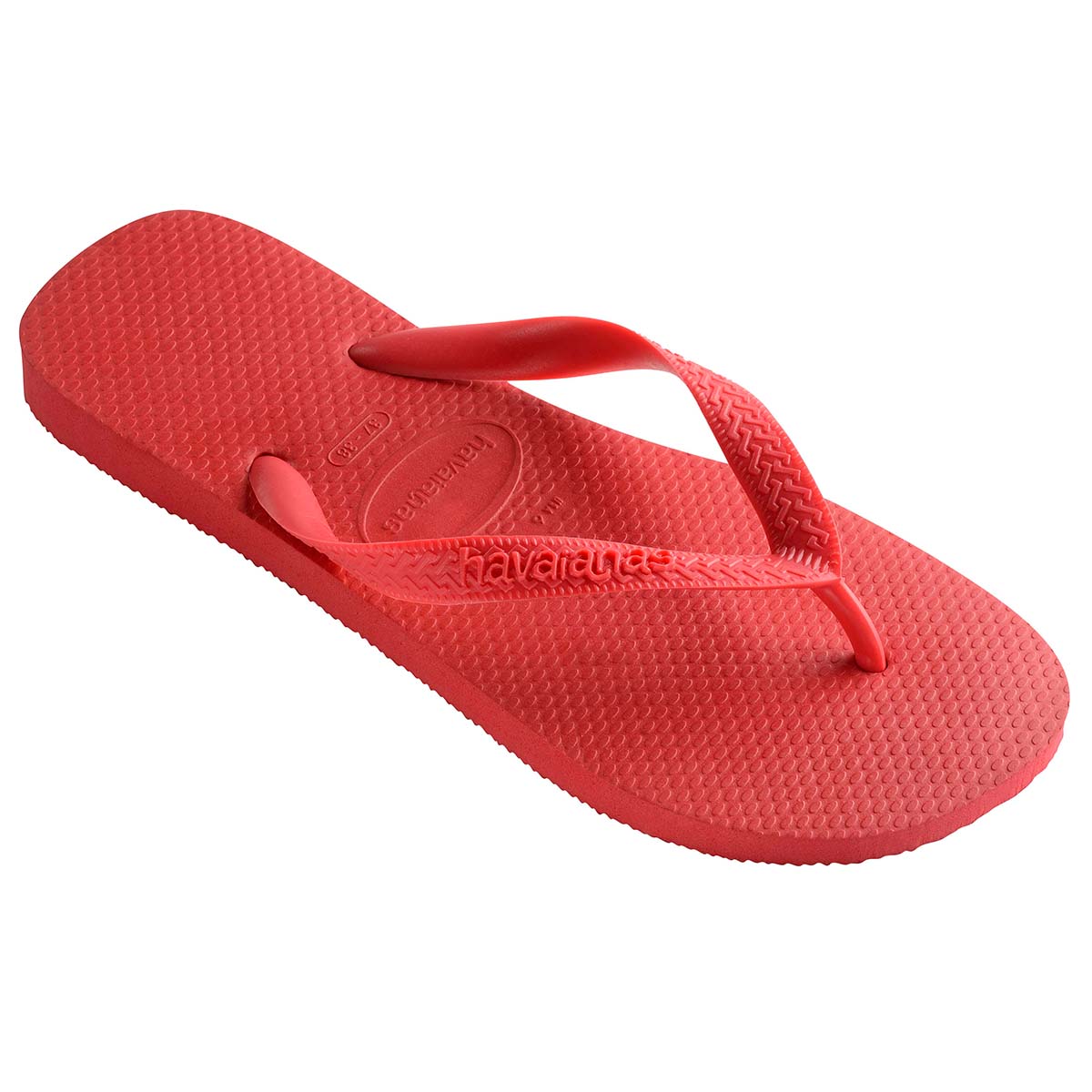 Havaianas Top Unisex Erwachsene Sandalen Zehentrenner Badelatschen 4000029 Rot