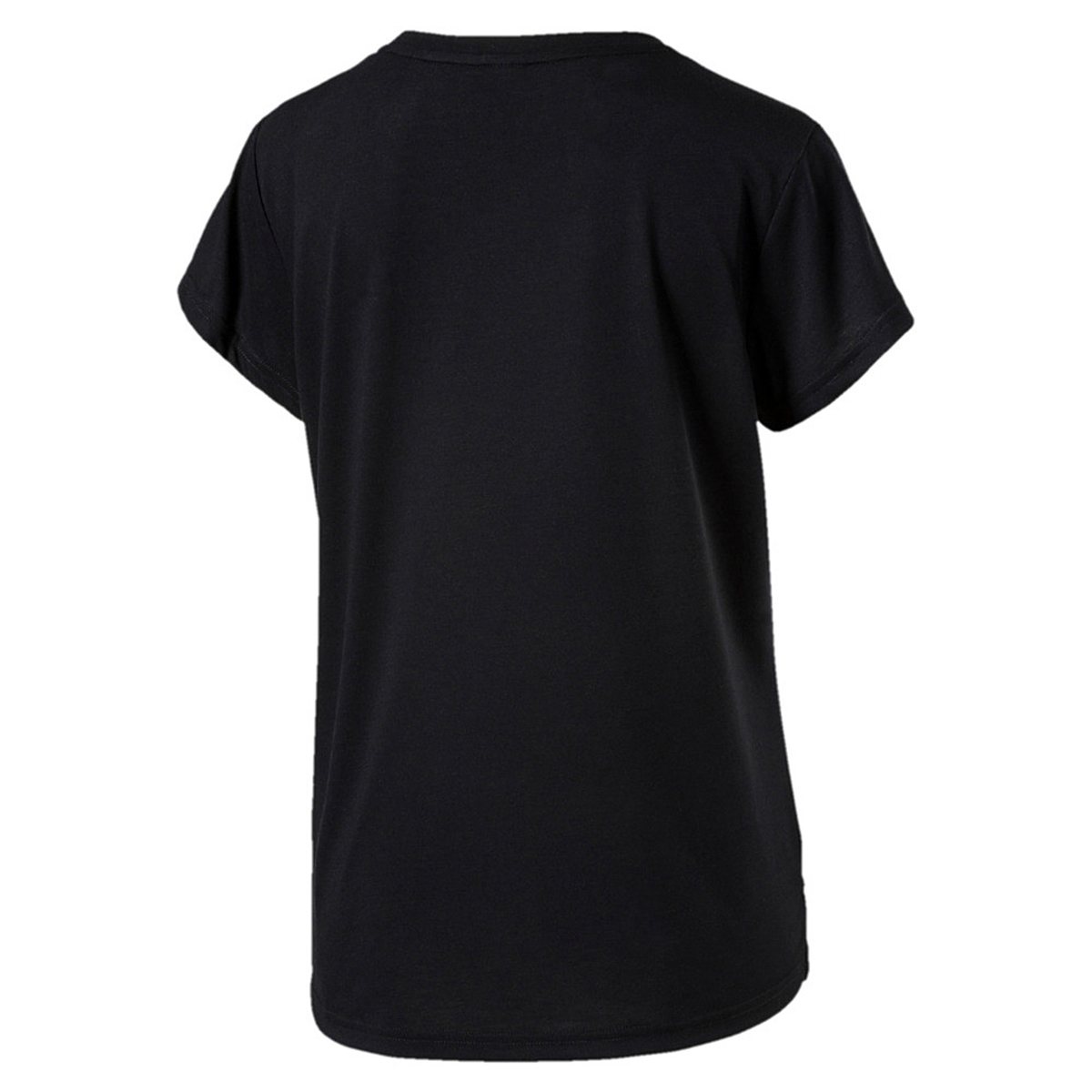 PUMA Damen Urban Sports Logo Tee T-shirt Top Dry Cell Black Silver