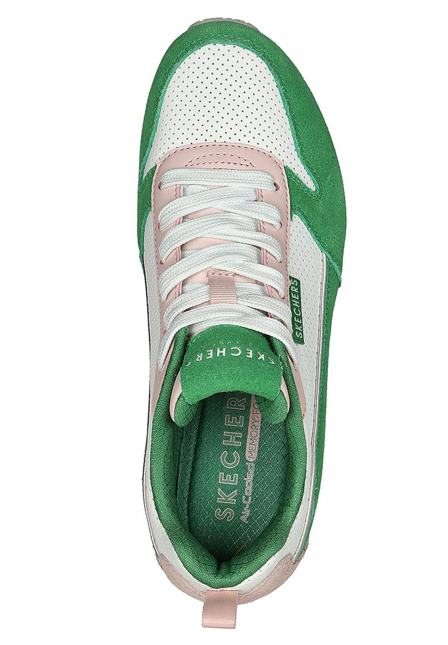Skecher Street Uno-2 MUCH FUN Damen Sneaker 177105 GRPK grün