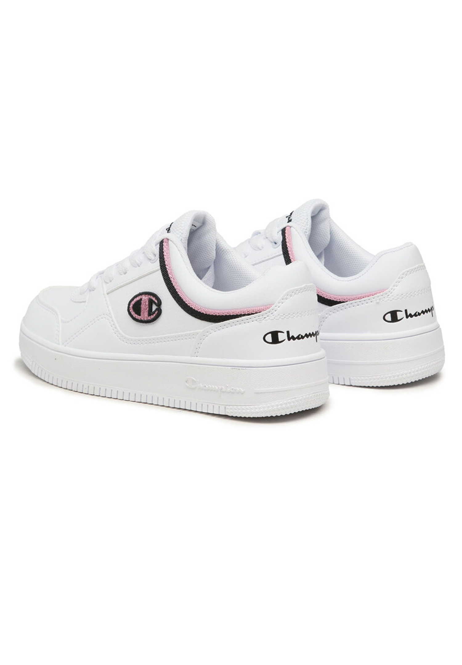 Champion REBOUND LOW Damen Sneaker S11469-CHA-WW010 weiss/pink