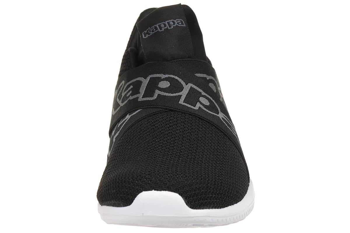Kappa Faster II Sneaker unisex schwarz Turnschuhe Schuhe