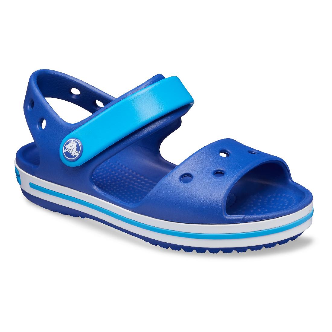 Crocs Crocband Sandal Kids Unisex Sandalen Kinder Sommerschuhe 12856 Blau