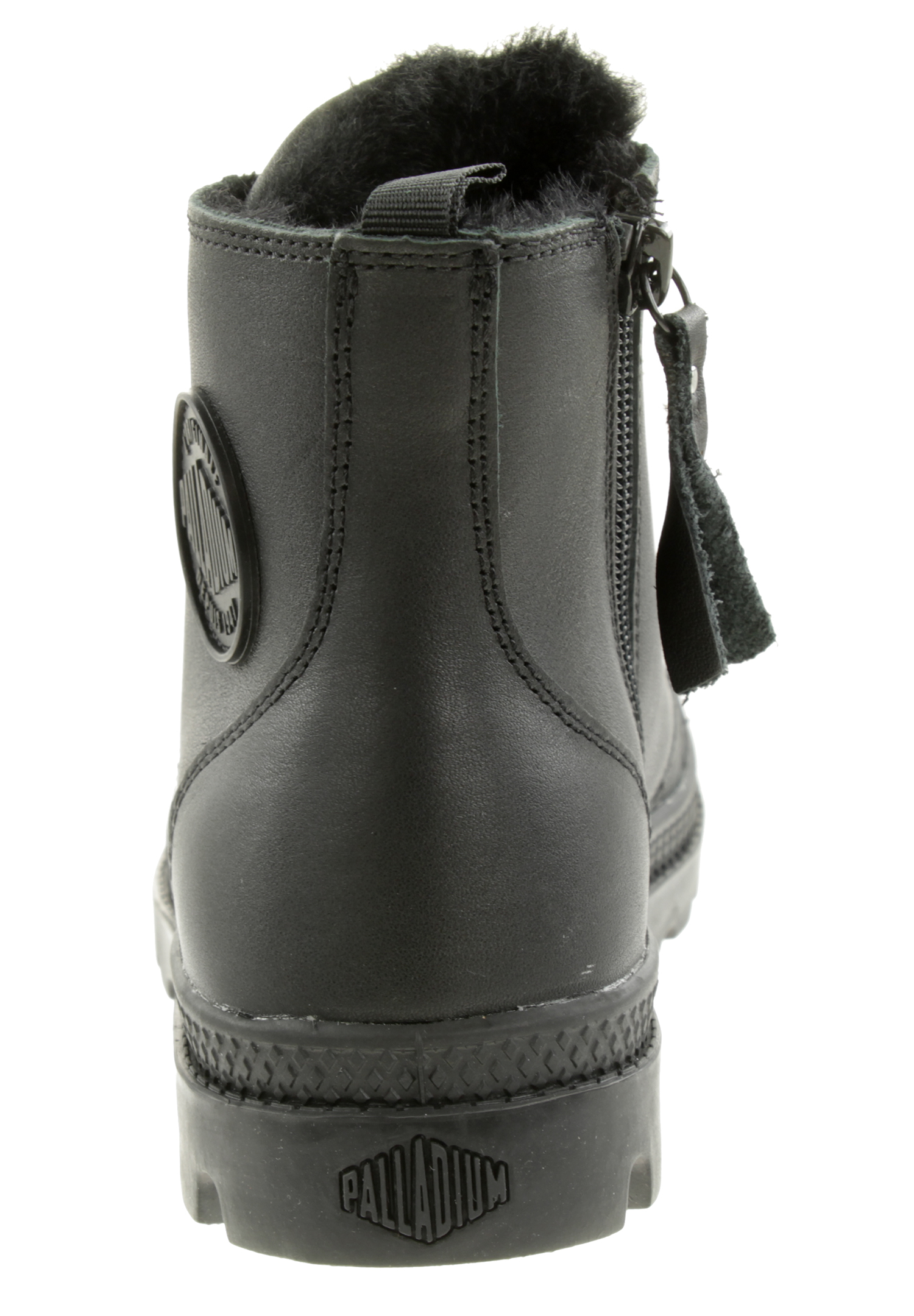 PALLADIUM Damen Pampa Hi Zip LTH S Winter Ankle Boots Stiefelette 97223 Schwarz 