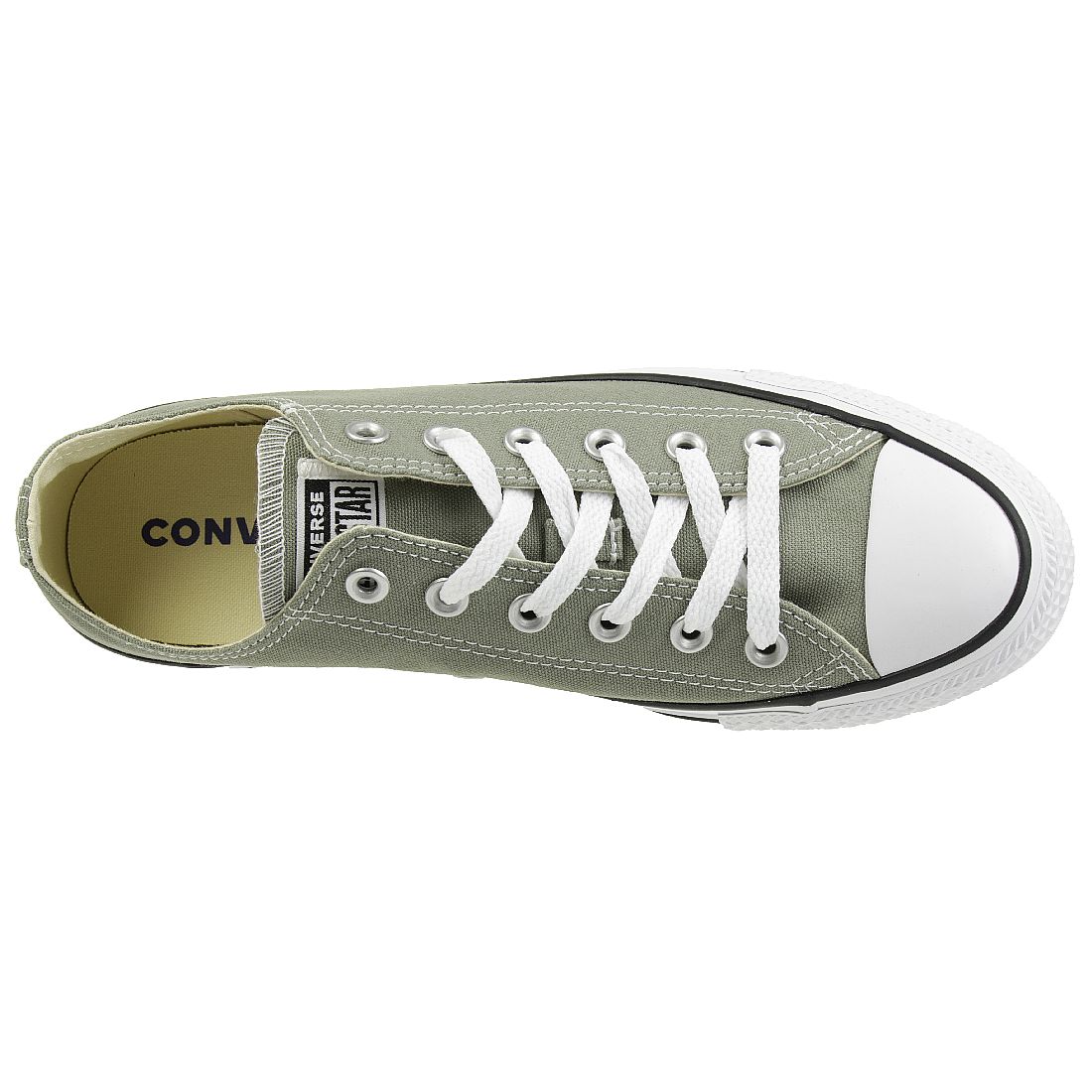 Converse CTAS OX Chuck Schuhe Sneaker canvas Dark Stucco 159564C