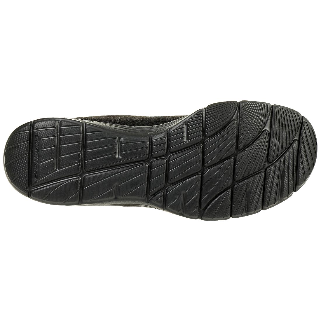 Skechers Relaxed Fit EMPIRE D'LUX - BURN BRIGHT Damen Sneaker Air cooled Memory Foam schwarz 12822