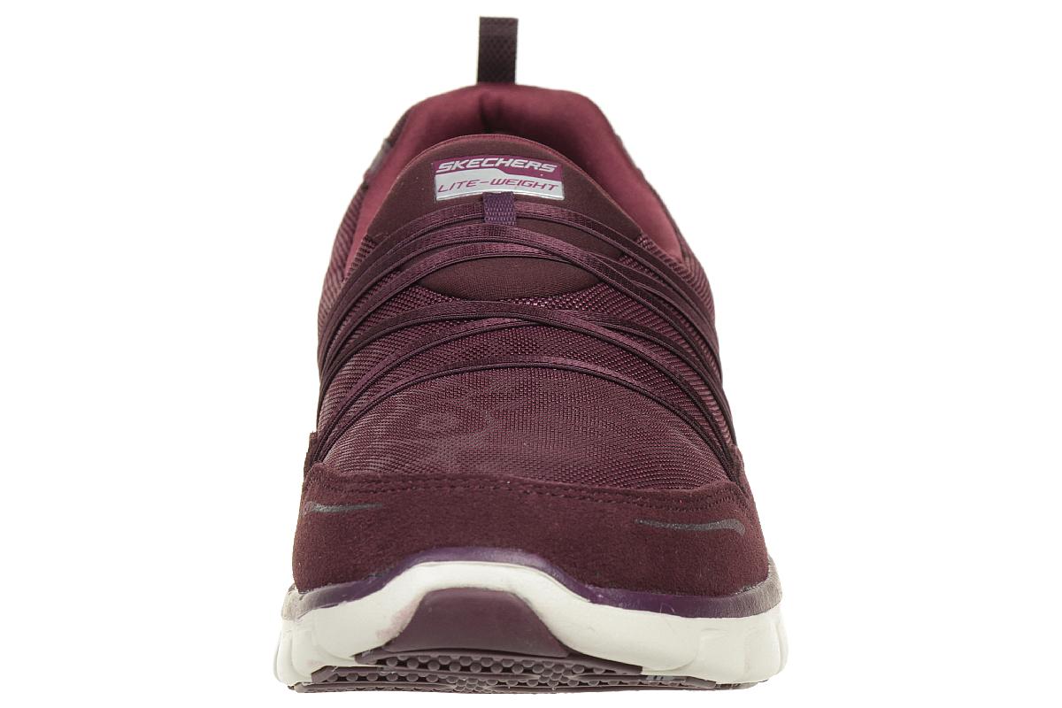 Skechers Synergy Cocktail Hour Damen Fitnessschuhe Air Cooled Memory Foam BURG