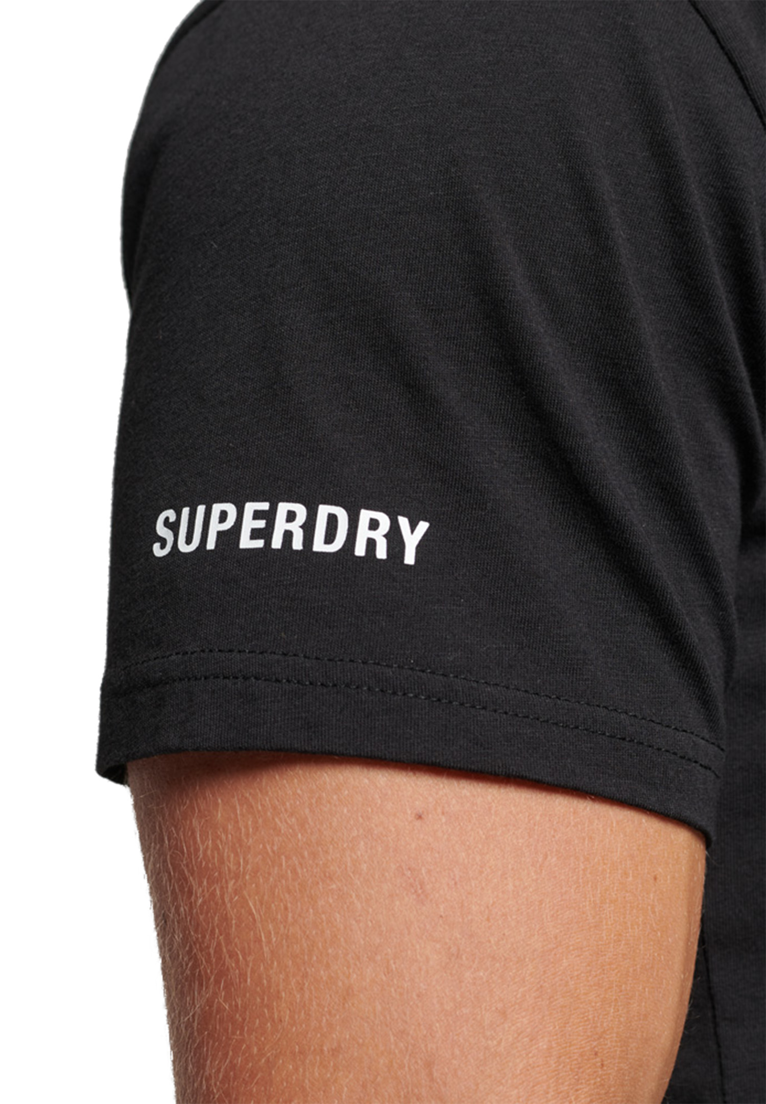 Superdry Core Loose Sort Sleeve Tee T-Shirt Herren Shirt MS311304A schwarz