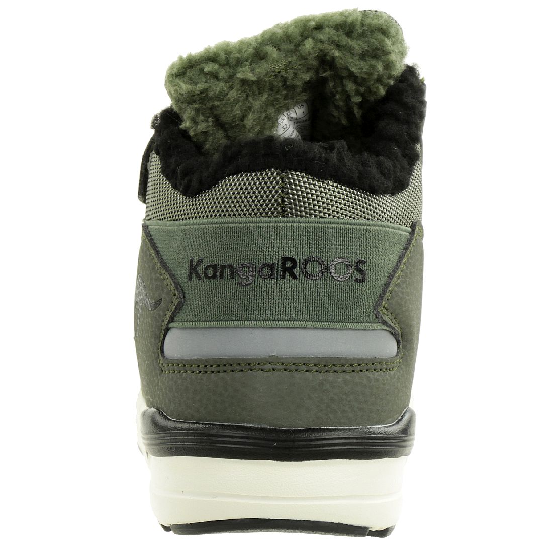 KangaROOS Unisex-Kinder Snibo EV RTX Hohe Sneaker gefüttert grün